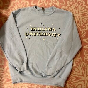 Indiana University Vintage Blue Swearshirt